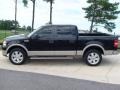 2007 Black Ford F150 Lariat SuperCrew 4x4  photo #11