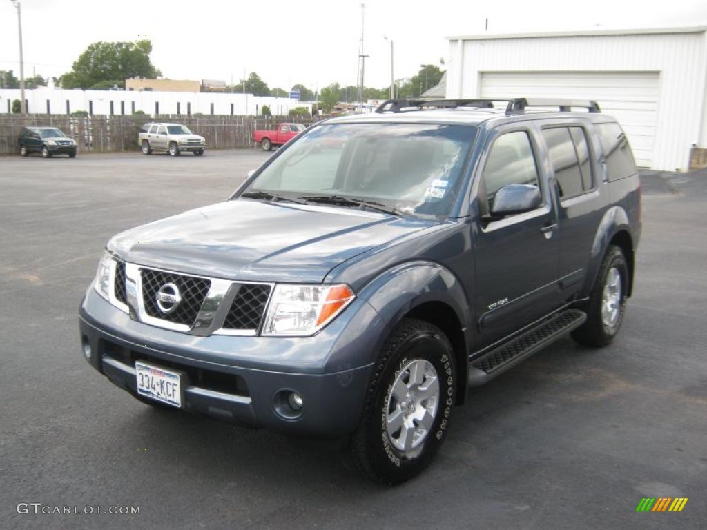 Silverton Blue Pearl Nissan Pathfinder