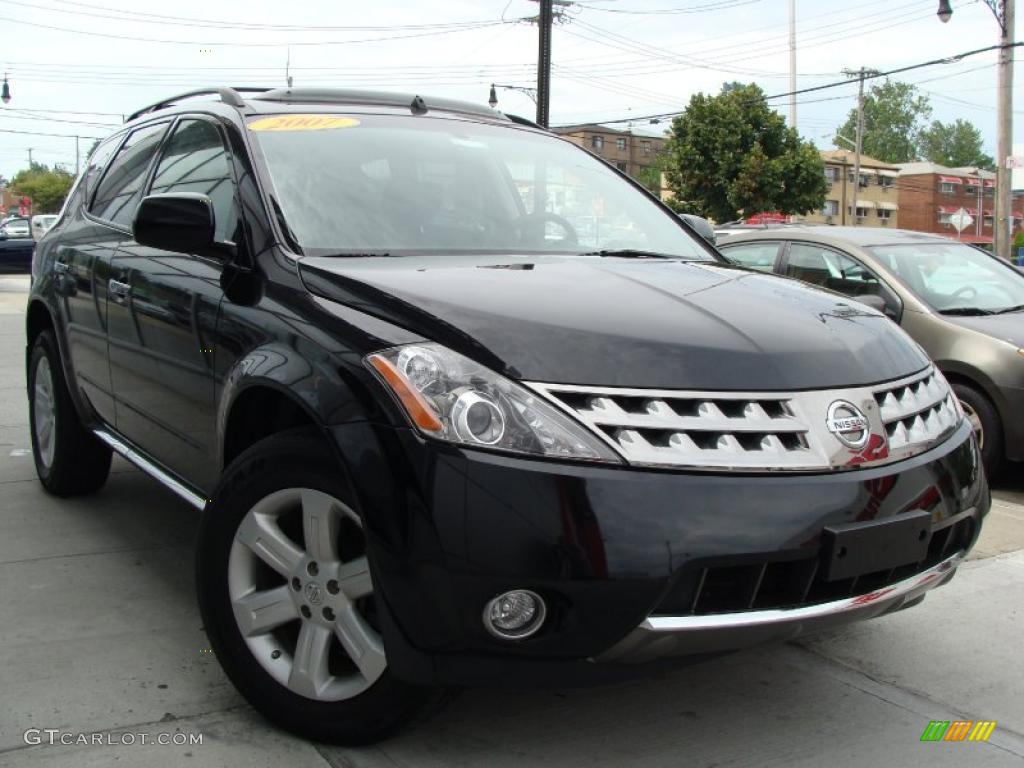 2007 Murano SL AWD - Super Black / Charcoal photo #1