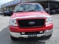 2005 Bright Red Ford F150 XLT SuperCab 4x4  photo #2