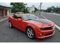 2011 Inferno Orange Metallic Chevrolet Camaro SS/RS Coupe  photo #2