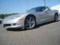 2007 Machine Silver Metallic Chevrolet Corvette Coupe  photo #2