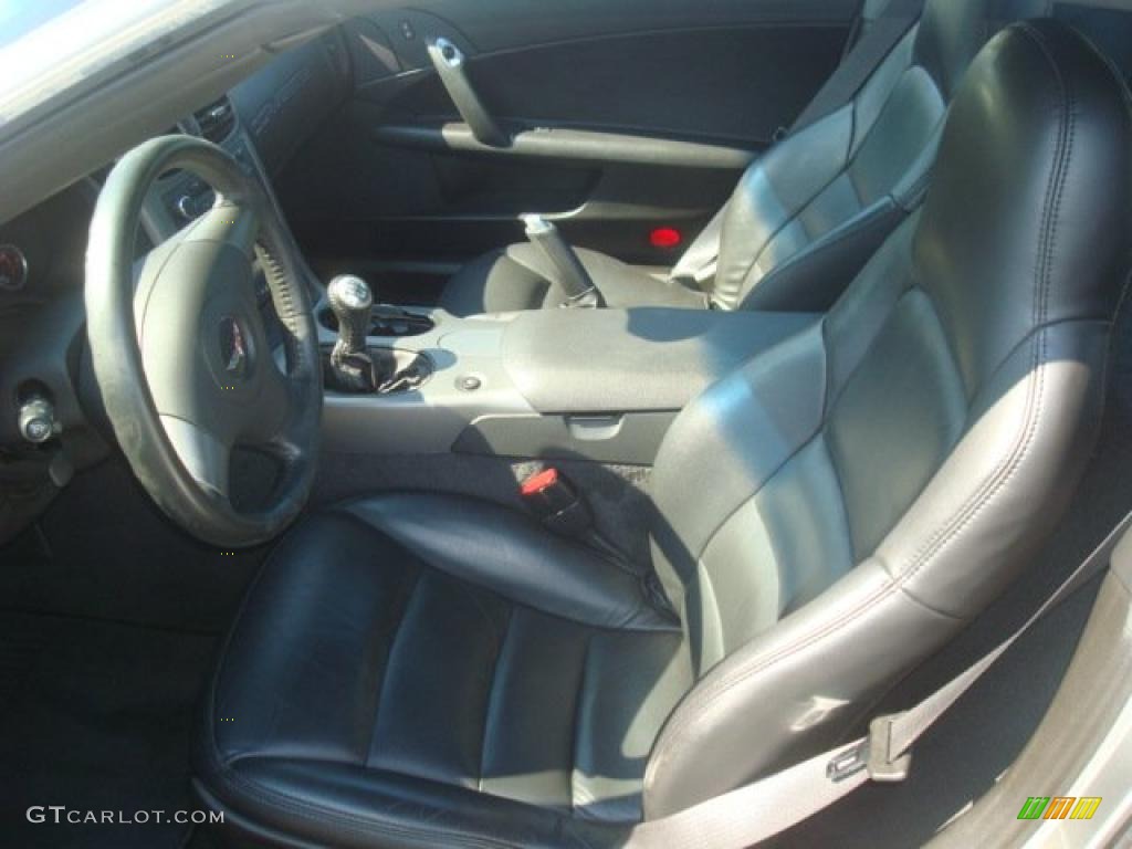 2007 Corvette Coupe - Machine Silver Metallic / Ebony photo #10