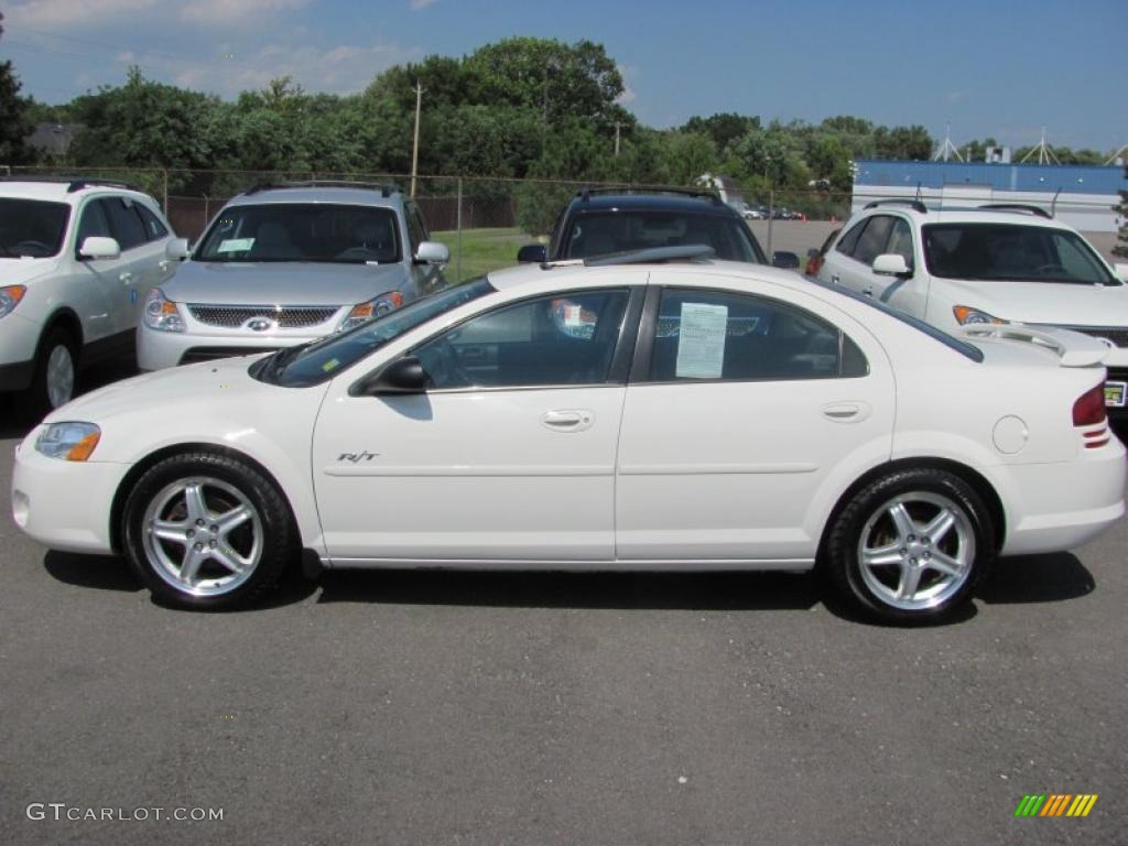 2005 Stratus R/T Sedan - Stone White / Dark Slate Gray photo #15