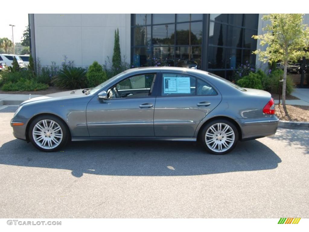 2008 E 350 Sedan - Flint Grey Metallic / Ash photo #2