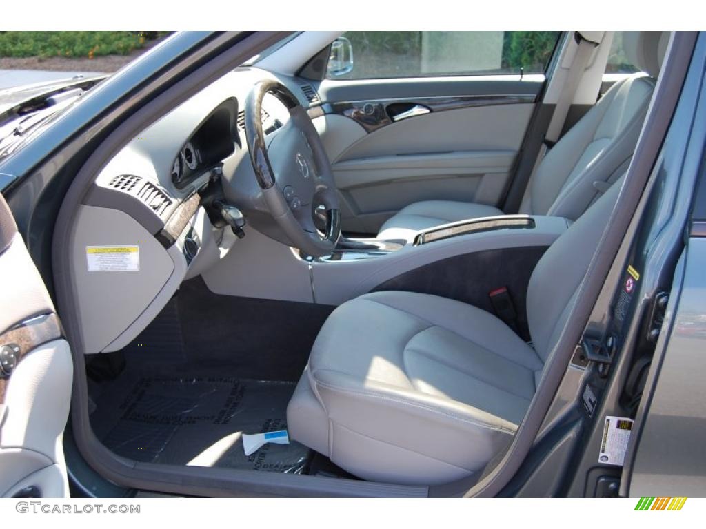 2008 E 350 Sedan - Flint Grey Metallic / Ash photo #5