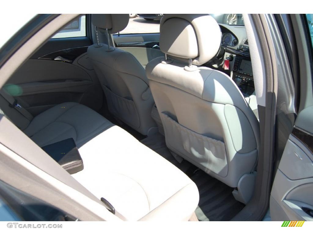 2008 E 350 Sedan - Flint Grey Metallic / Ash photo #10