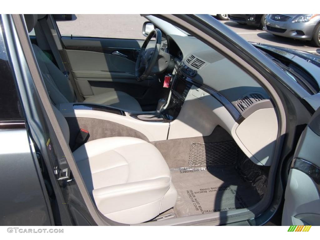 2008 E 350 Sedan - Flint Grey Metallic / Ash photo #12