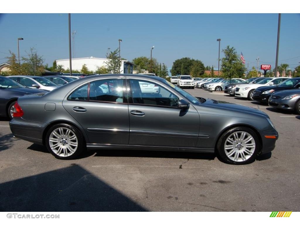 2008 E 350 Sedan - Flint Grey Metallic / Ash photo #15