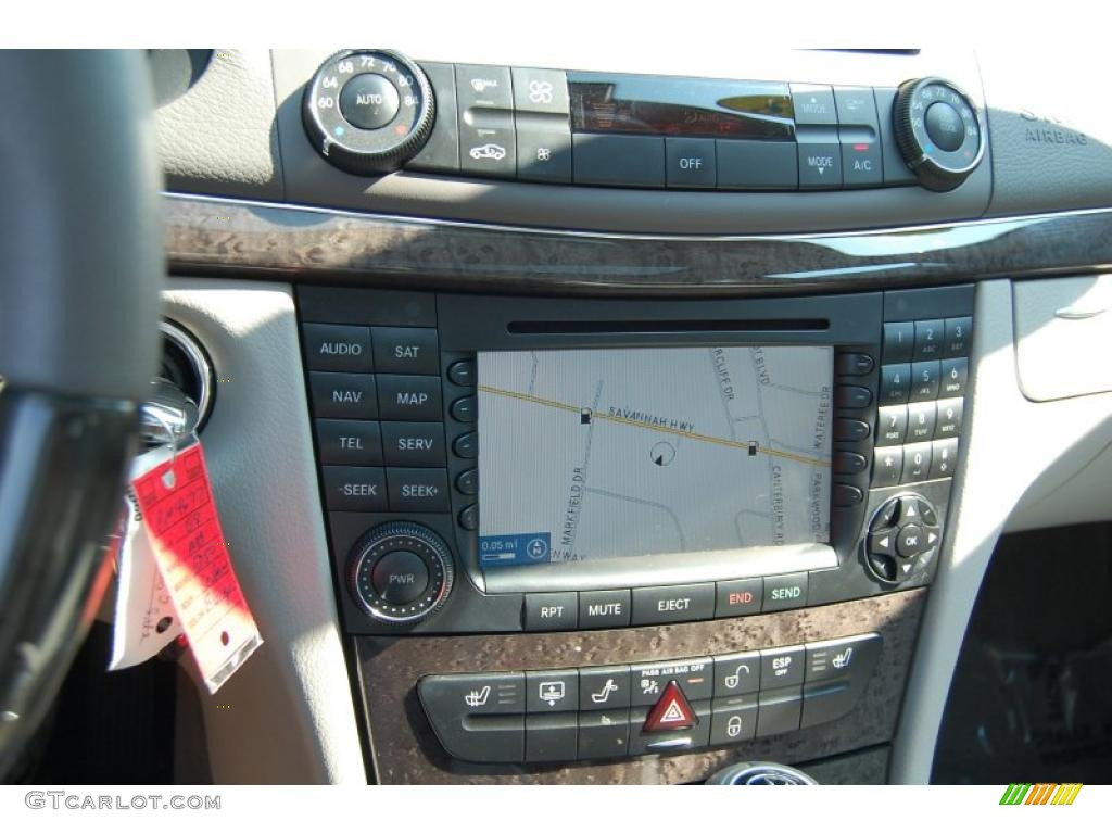 2008 E 350 Sedan - Flint Grey Metallic / Ash photo #22