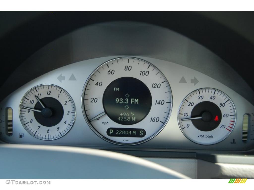 2008 E 350 Sedan - Flint Grey Metallic / Ash photo #23