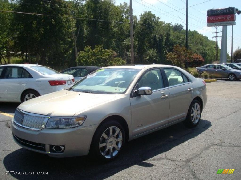 2009 MKZ AWD Sedan - Smokestone Metallic / Sand photo #1