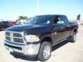 2011 Brilliant Black Crystal Pearl Dodge Ram 2500 HD Laramie Crew Cab 4x4  photo #2