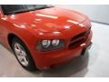 2009 Inferno Red Crystal Pearl Dodge Charger SE  photo #44