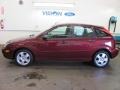 2007 Dark Toreador Red Metallic Ford Focus ZX5 SES Hatchback  photo #13