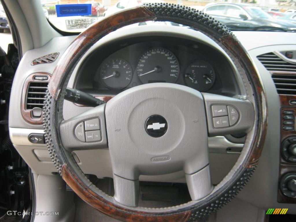 2004 Malibu LT V6 Sedan - Black / Gray photo #10