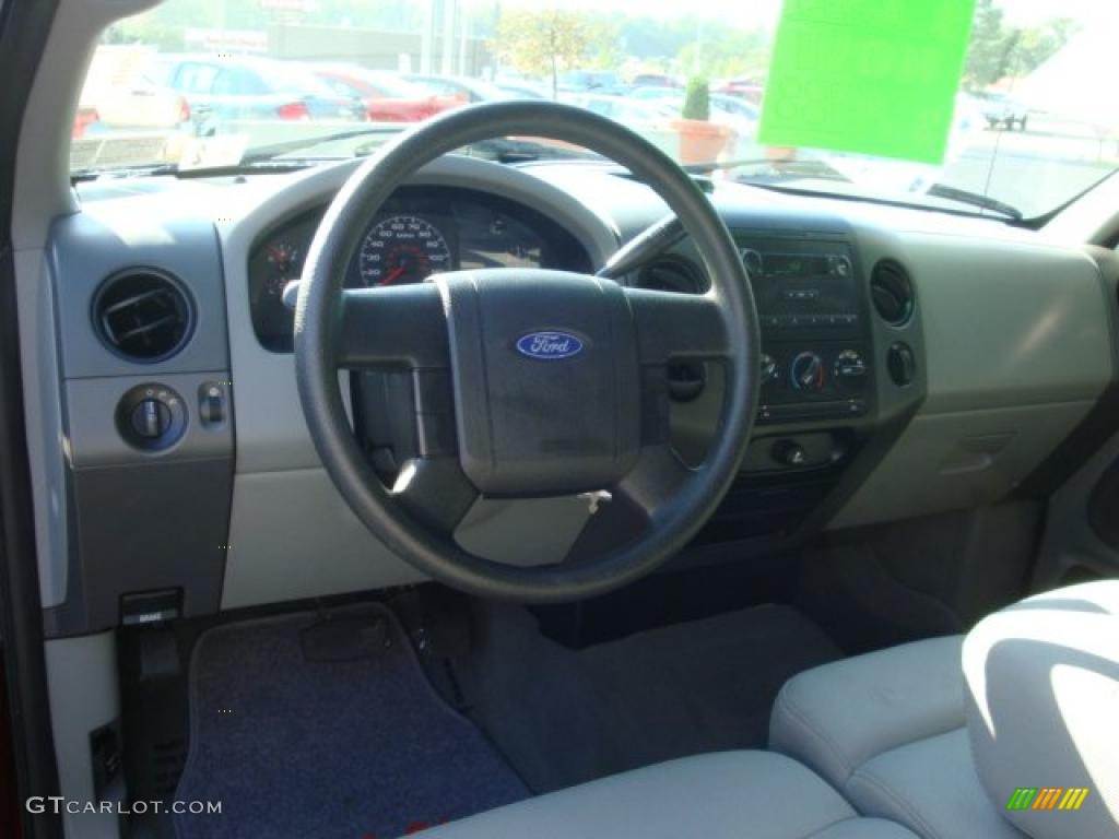2006 F150 XLT SuperCab - Dark Toreador Red Metallic / Medium/Dark Flint photo #12