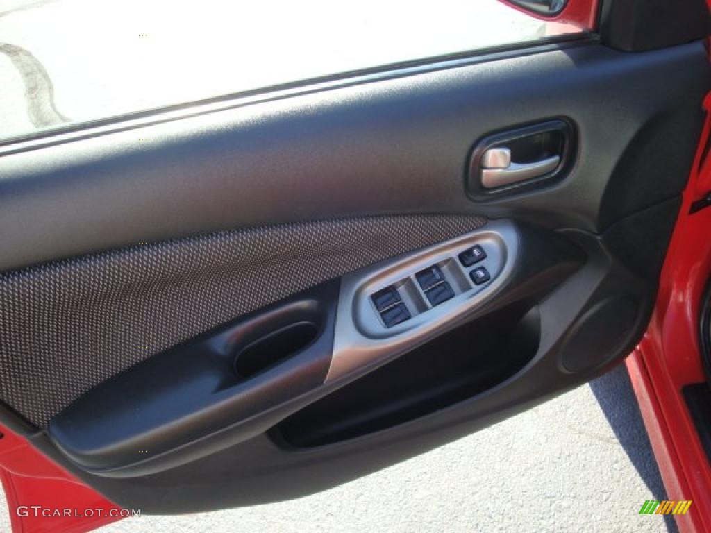 2004 Sentra SE-R - Aztec Red / Charcoal photo #14