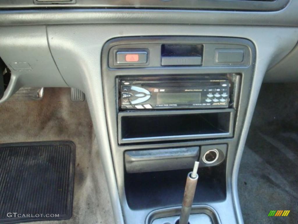 1996 Accord EX Coupe - Granada Black Pearl Metallic / Gray photo #13