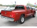 2008 Sunburst Orange Pearl Dodge Dakota Laramie Crew Cab 4x4  photo #2