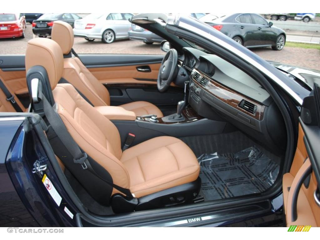 2008 3 Series 328i Convertible - Monaco Blue Metallic / Saddle Brown/Black photo #9