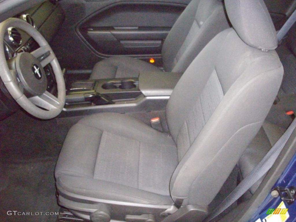 2007 Mustang V6 Deluxe Coupe - Vista Blue Metallic / Dark Charcoal photo #6