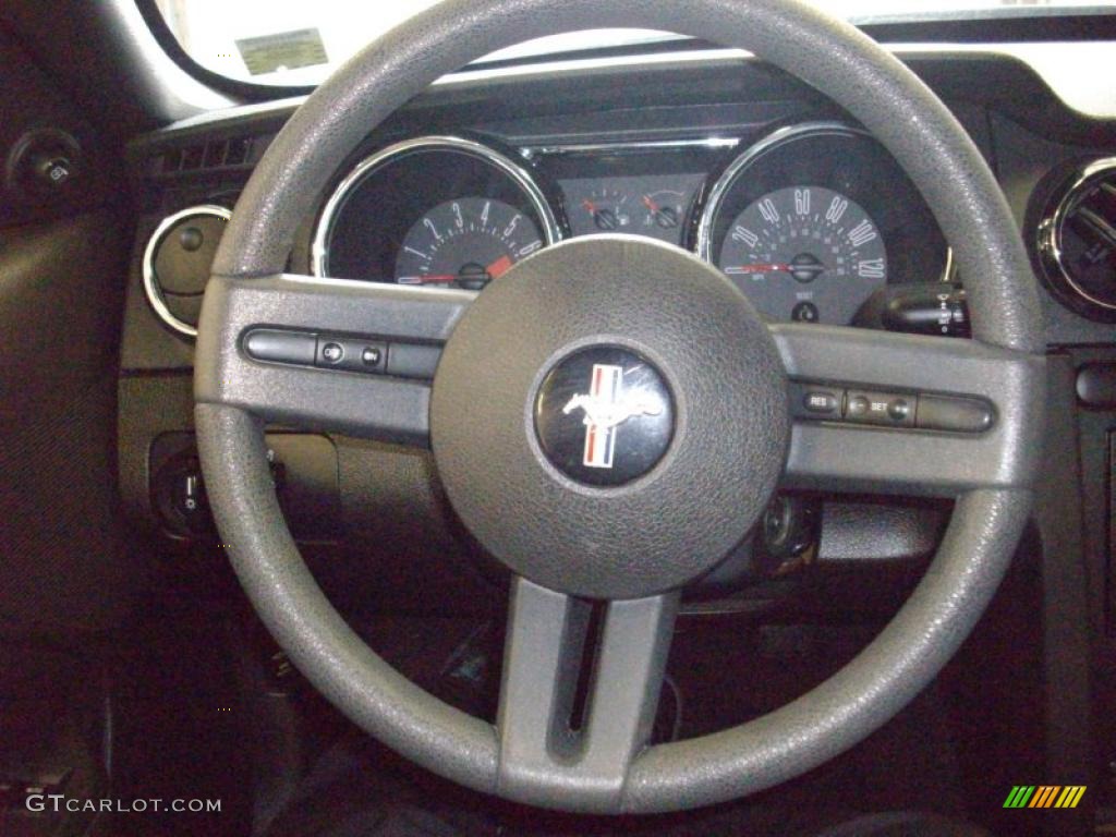 2007 Mustang V6 Deluxe Coupe - Vista Blue Metallic / Dark Charcoal photo #12