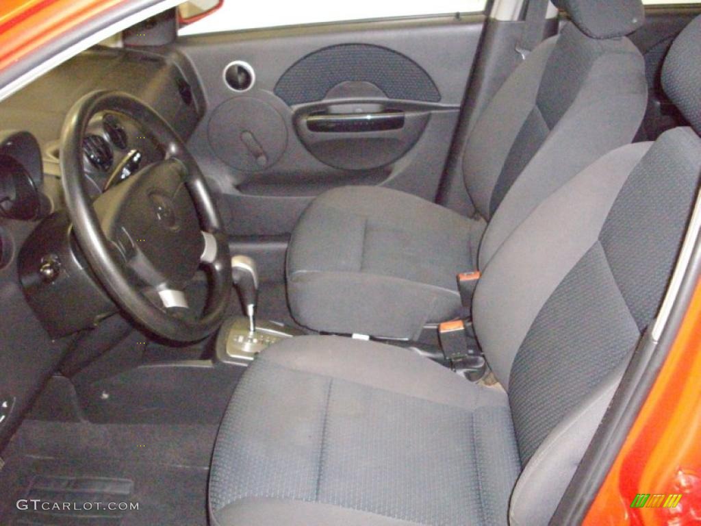 2007 Aveo 5 LS Hatchback - Sport Red / Charcoal Black photo #12