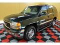 2001 Polo Green Metallic GMC Yukon SLT 4x4  photo #3