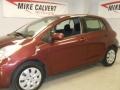 2009 Carmine Red Metallic Toyota Yaris 5 Door Liftback  photo #7