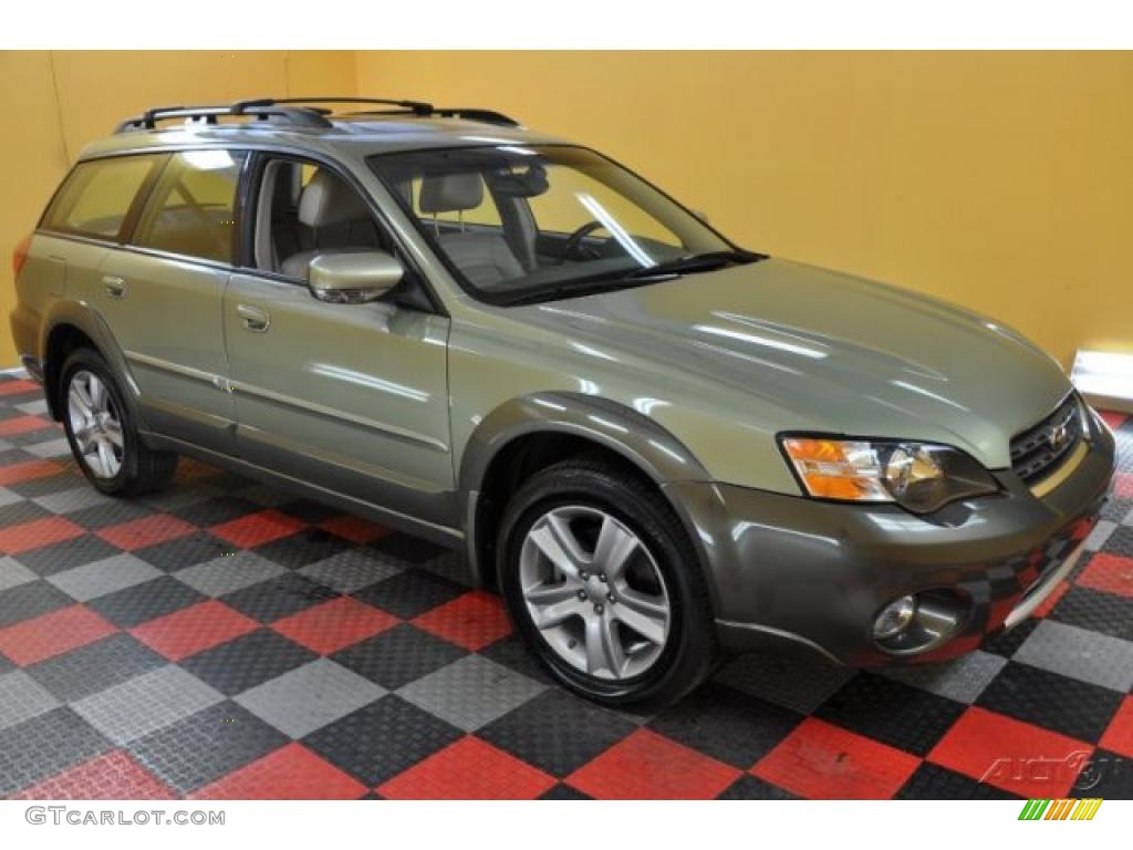 2005 Outback 3.0 R L.L. Bean Edition Wagon - Willow Green Opal / Taupe photo #1