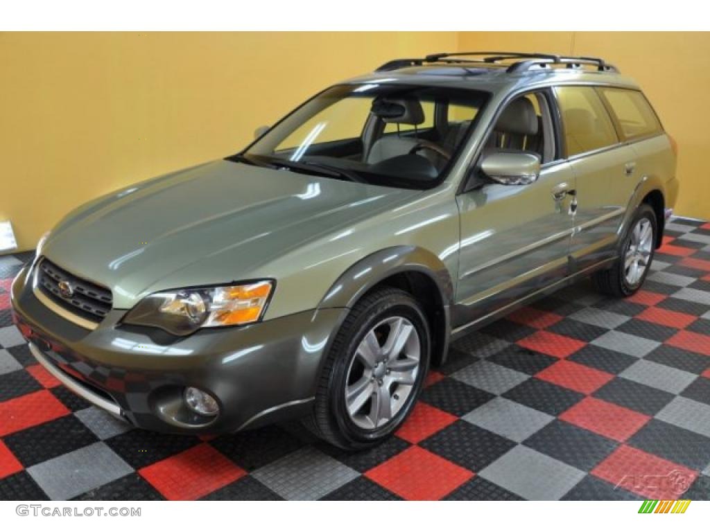 2005 Outback 3.0 R L.L. Bean Edition Wagon - Willow Green Opal / Taupe photo #3
