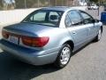 2002 Silver Blue Saturn S Series SL2 Sedan  photo #7