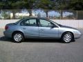 2002 Silver Blue Saturn S Series SL2 Sedan  photo #8