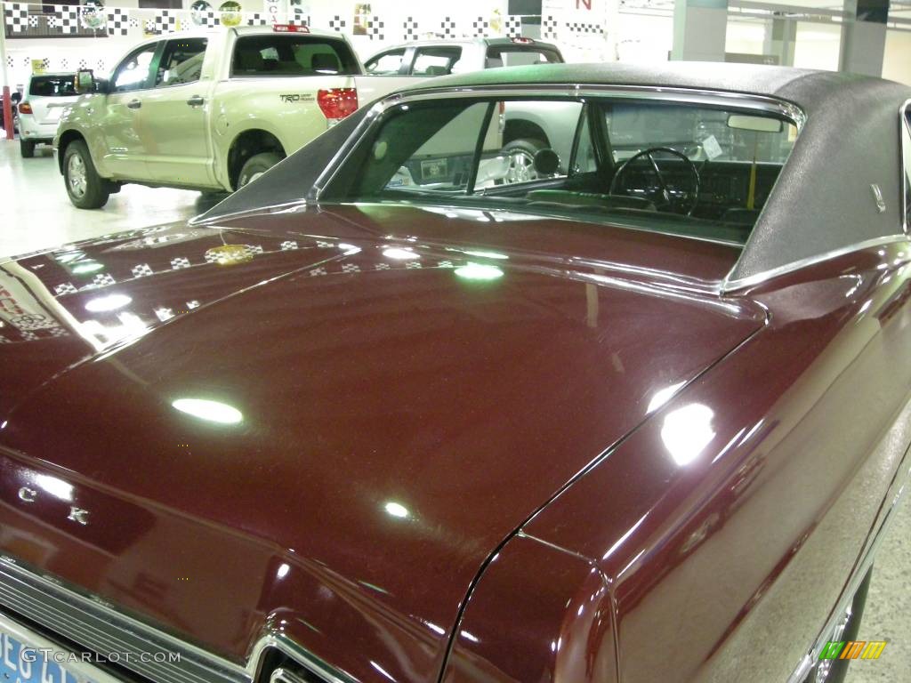 1967 Skylark Coupe - Burgundy/Maroon / Black photo #18