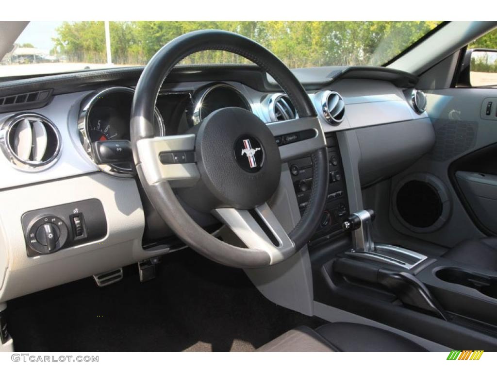 2007 Mustang GT Premium Coupe - Alloy Metallic / Dark Charcoal photo #4