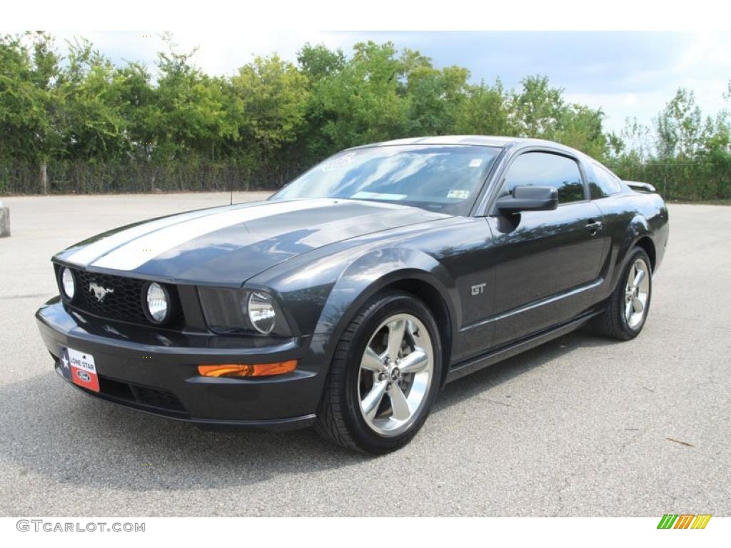 2007 Mustang GT Premium Coupe - Alloy Metallic / Dark Charcoal photo #8