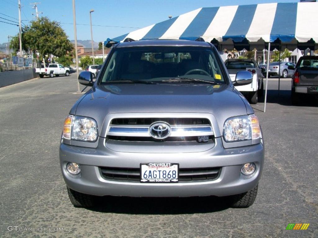 2007 Sequoia Limited - Silver Sky Metallic / Light Charcoal photo #1