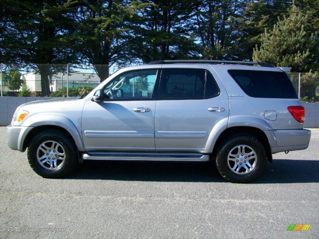 2007 Sequoia Limited - Silver Sky Metallic / Light Charcoal photo #3