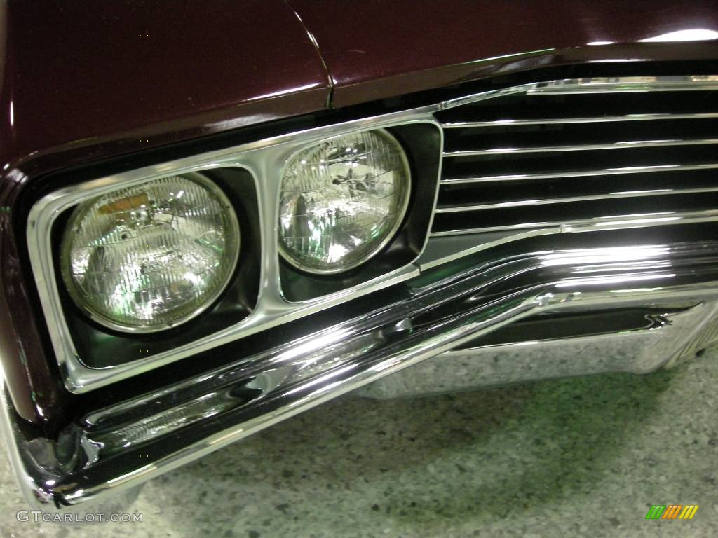 1967 Skylark Coupe - Burgundy/Maroon / Black photo #23