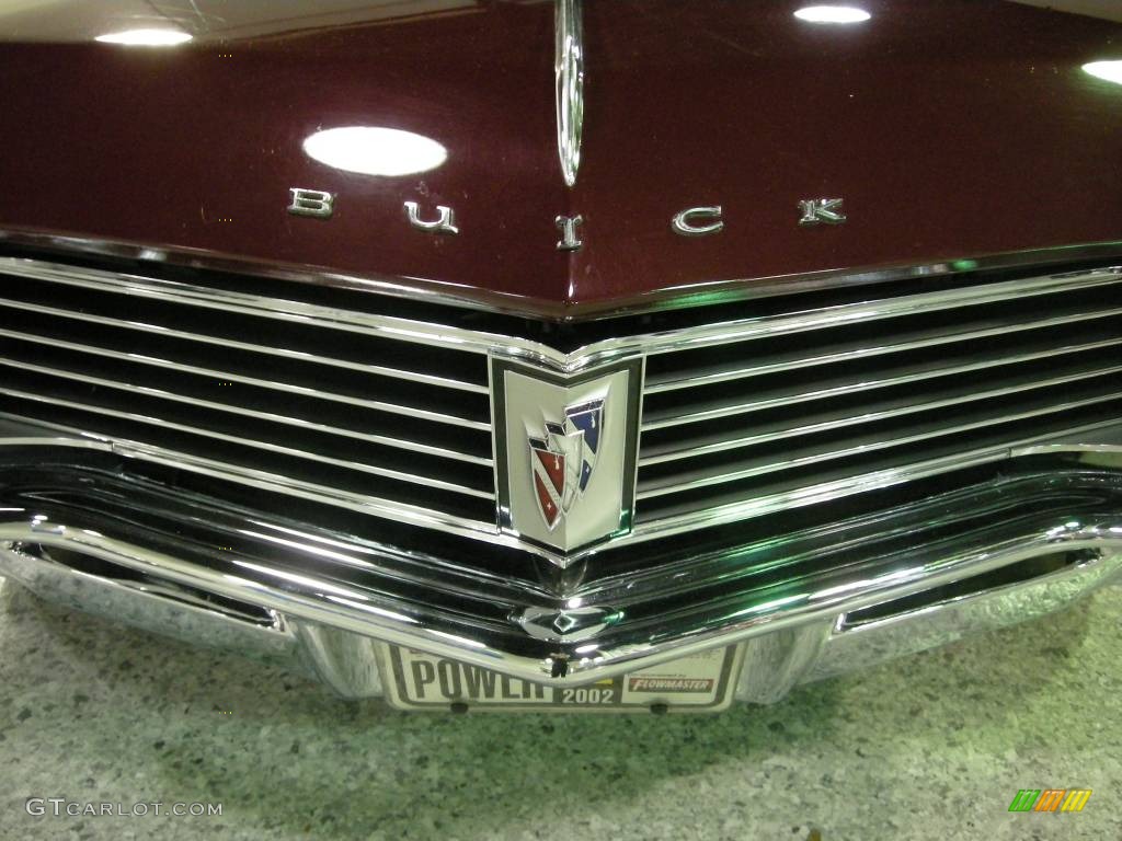 1967 Skylark Coupe - Burgundy/Maroon / Black photo #24