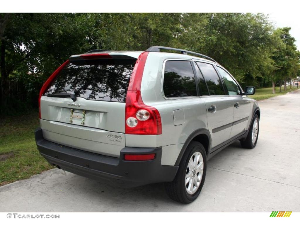 2004 XC90 T6 AWD - Silver Metallic / Taupe/Light Taupe photo #9