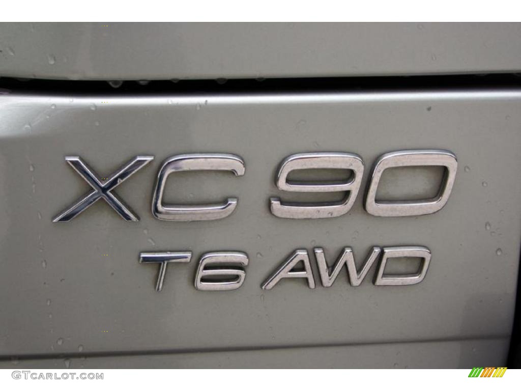2004 XC90 T6 AWD - Silver Metallic / Taupe/Light Taupe photo #44
