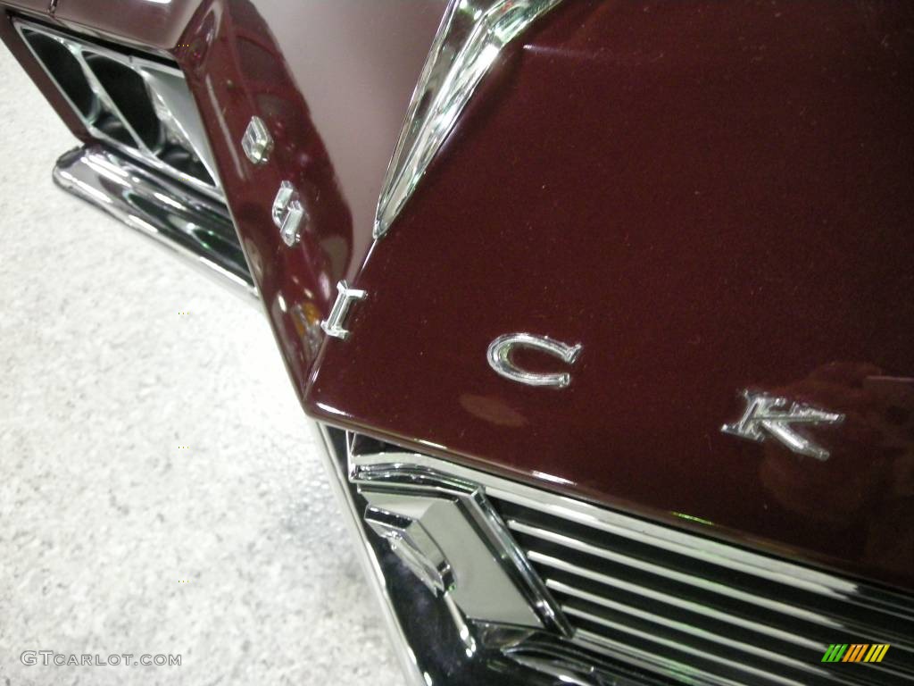 1967 Skylark Coupe - Burgundy/Maroon / Black photo #28