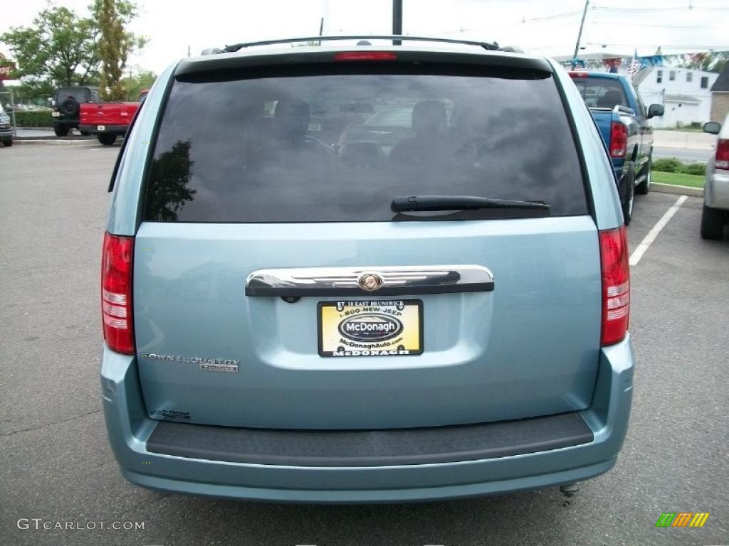 2008 Town & Country Touring Signature Series - Clearwater Blue Pearlcoat / Medium Slate Gray/Light Shale photo #5