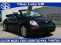 2009 Black Volkswagen New Beetle 2.5 Convertible  photo #1