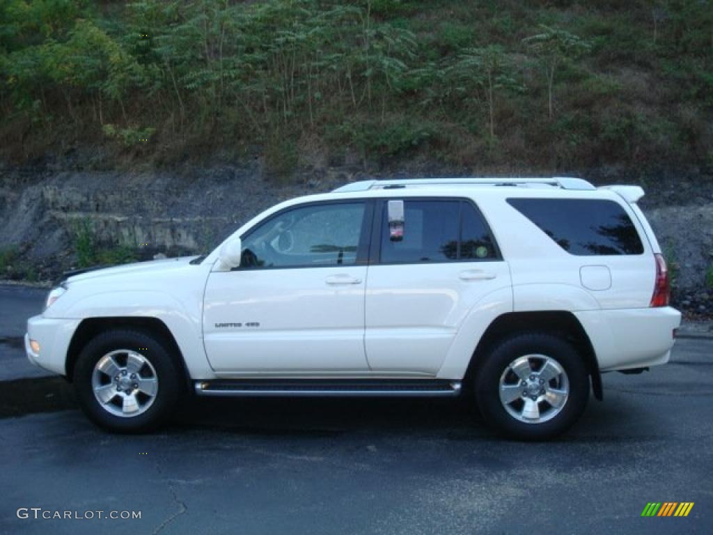 2004 4Runner Limited 4x4 - Natural White / Taupe photo #1