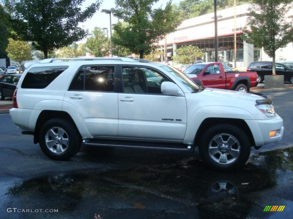 2004 4Runner Limited 4x4 - Natural White / Taupe photo #5