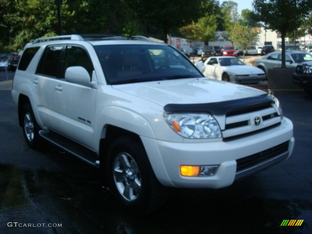 2004 4Runner Limited 4x4 - Natural White / Taupe photo #6