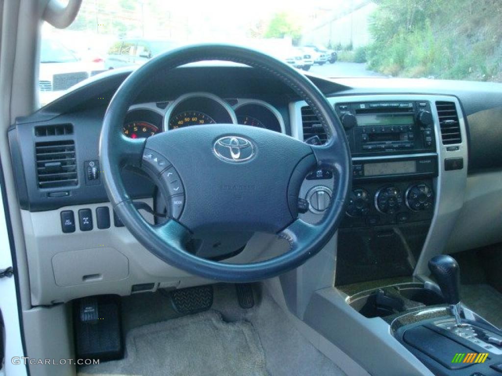 2004 4Runner Limited 4x4 - Natural White / Taupe photo #14